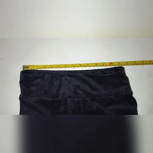 Cotton On Faux Suede Stretchy Textured Goth Emo Biker Leggings, L - Picture 6 of 9